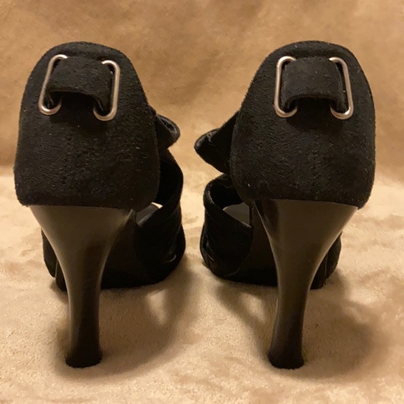 Black sandals size 6 - Picture 5 of 10